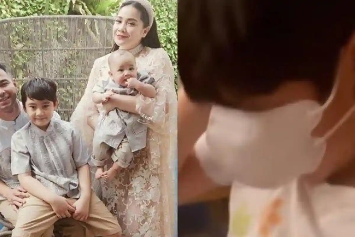 Gelagat Risih Rafathar Saat Dikerubungi Fans, Anak Raffi Ahmad Sampai Tutupi Wajah dengan Masker