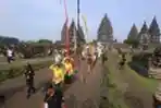 Upacara Tawur Agung Kesanga di Candi Prambanan