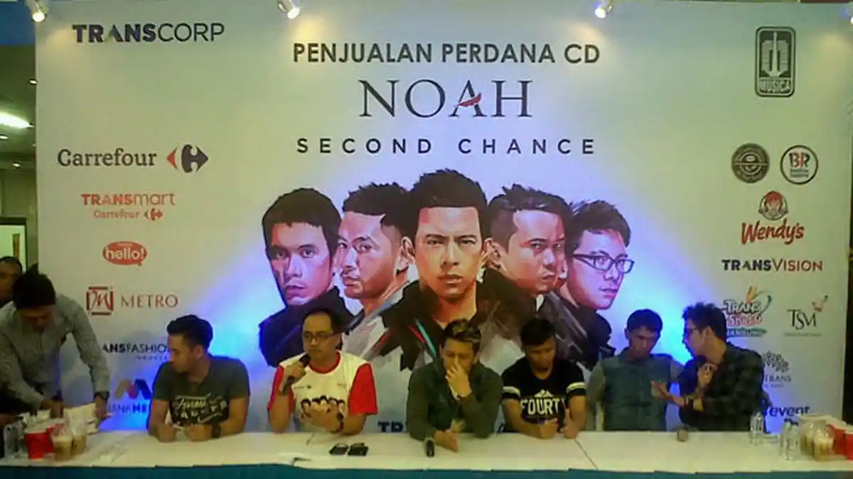 Beli Album Baru NOAH di Carrefour Dijamin Asli, Bukan Bajakan
