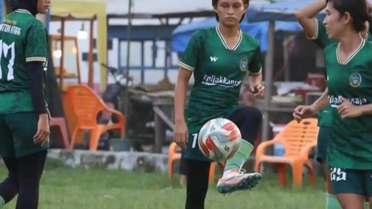 Tim Sepakbola Putri Sumut Evaluasi Lini Belakang, Berharap Segara Main di Lapangan Mini Pancing