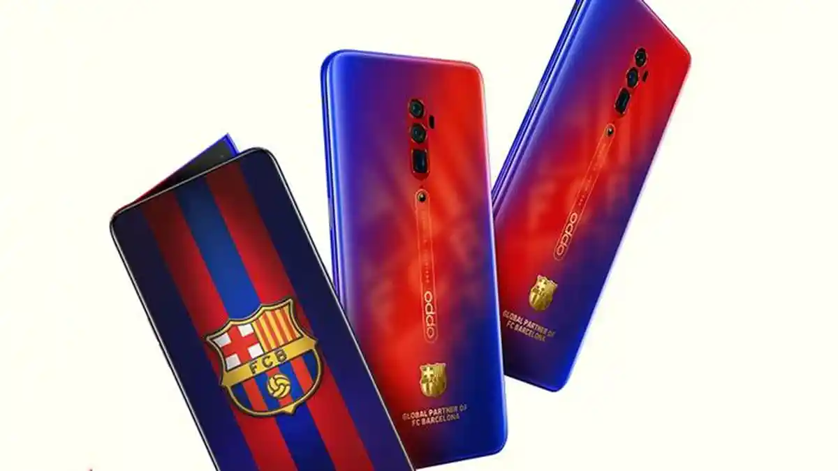 Oppo Segera Rilis Reno 10x Zoom Edisi FC Barcelona, Intip Penampilan Box dan Ponselnya