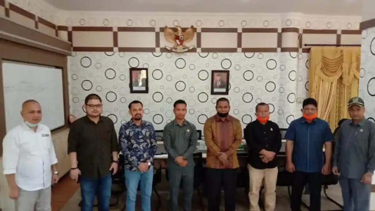 DPRK Aceh Besar Kunjungan Kerja ke DPRK Nagan Raya Terkait Pengawasan Anggaran Covid-19