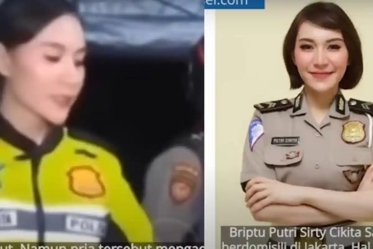 Biodata Polwan Putri Sirty Cikita, Viral Usai Singgung Sopan Santun Pria yang Bicara Sambil Makan
