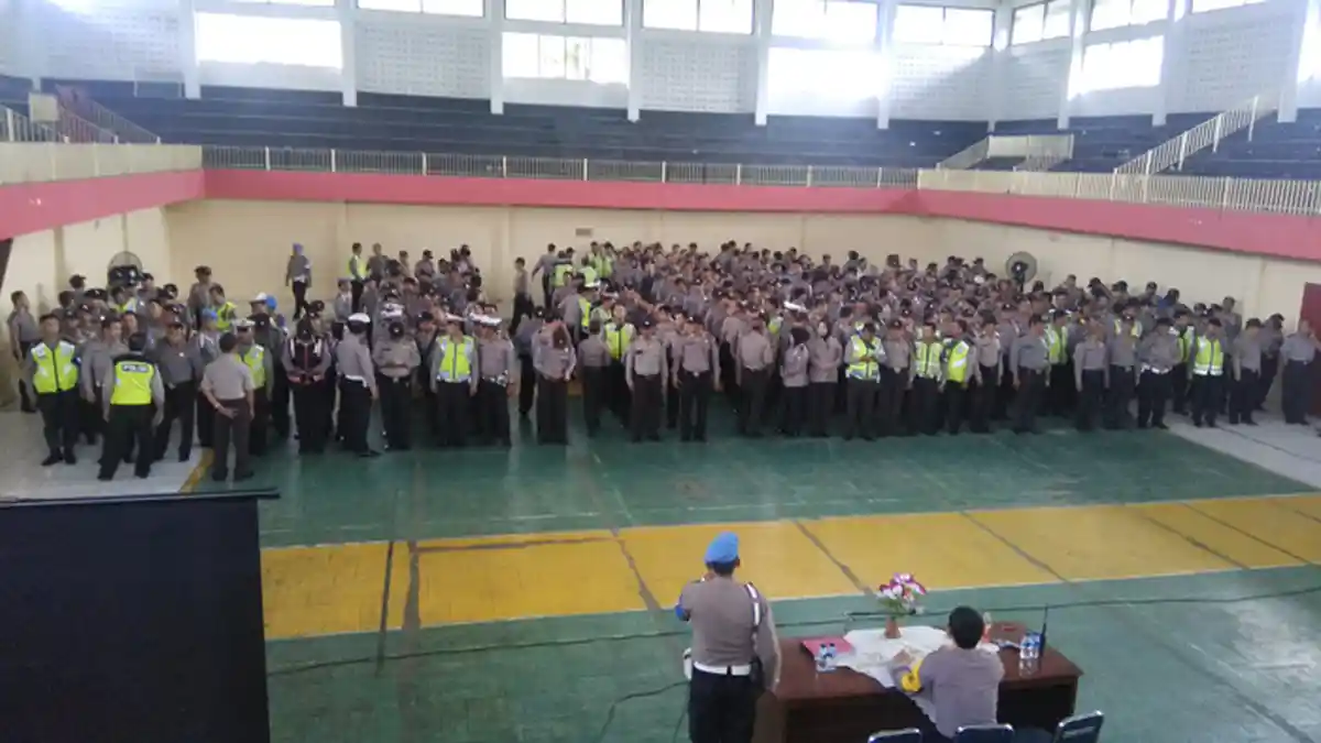 Amankan TPS Polrestabes Medan Kerahkan 1.503 Personel Kepolisian