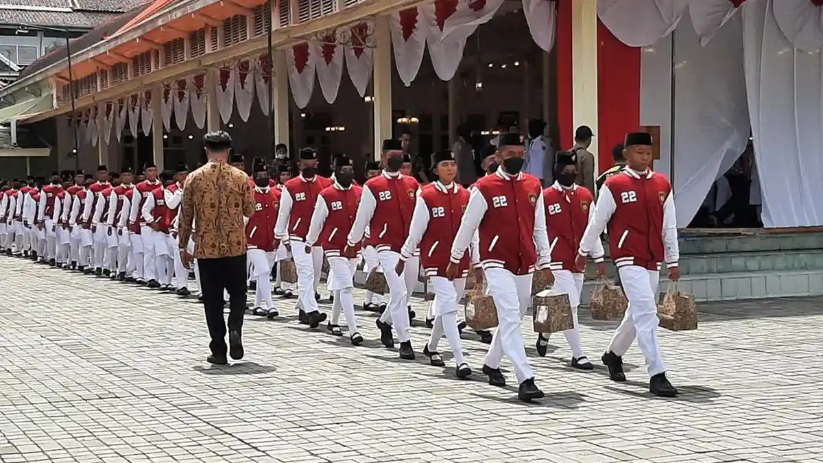 Sukses Laksanakan Tugas, Paskibraka DIY Tahun 2022 Resmi Dibubarkan