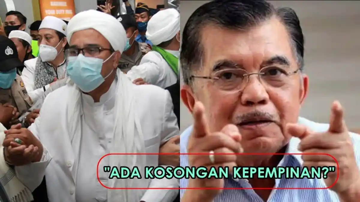 Jusuf Kalla Bantah Biayai Habib Rizieq Pulang dari Arab Saudi