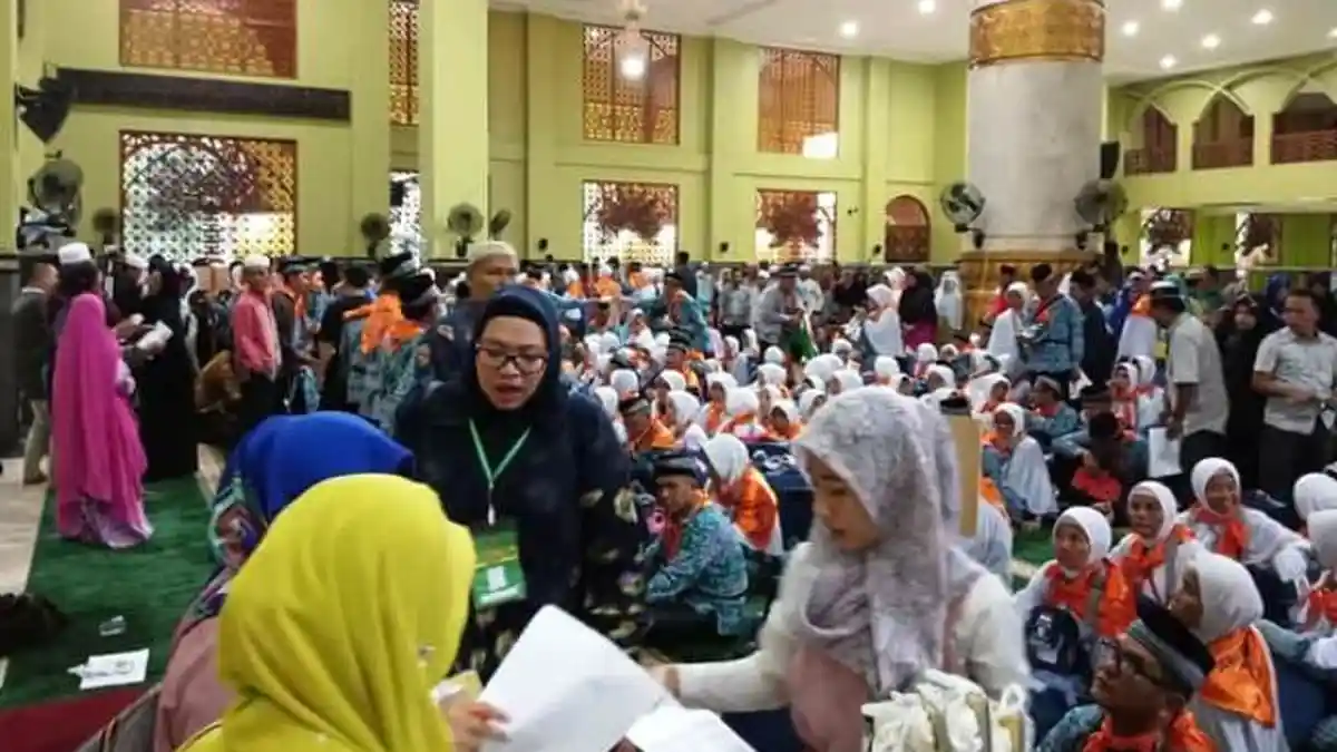 Jamaah Calon Haji Kampar Kloter Pertama Mulai Diberangkatkan Hari Ini