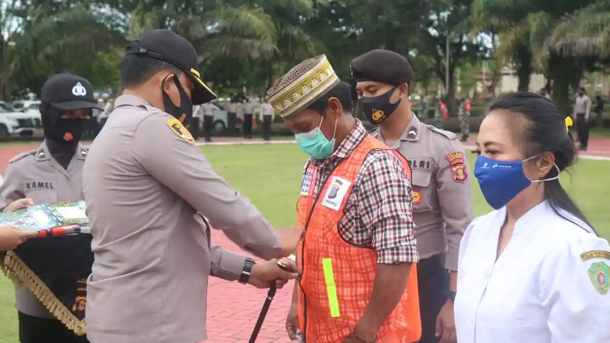 Polres PPU Siap Tegakkan Disiplin Protokol Kesehatan Covid-19 di Penajam Paser Utara