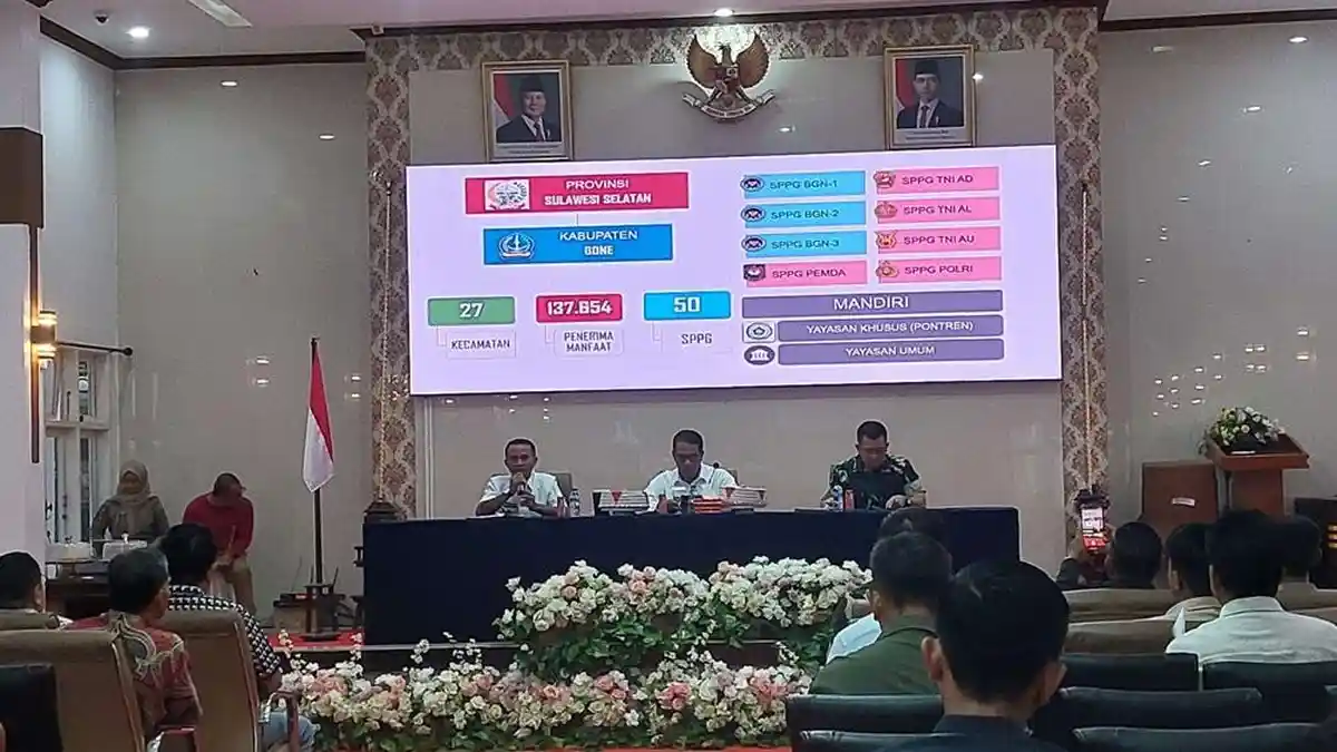 Mentan Amran Sulaiman Harap Bone Jadi Contoh Pelaksanaan MBG
