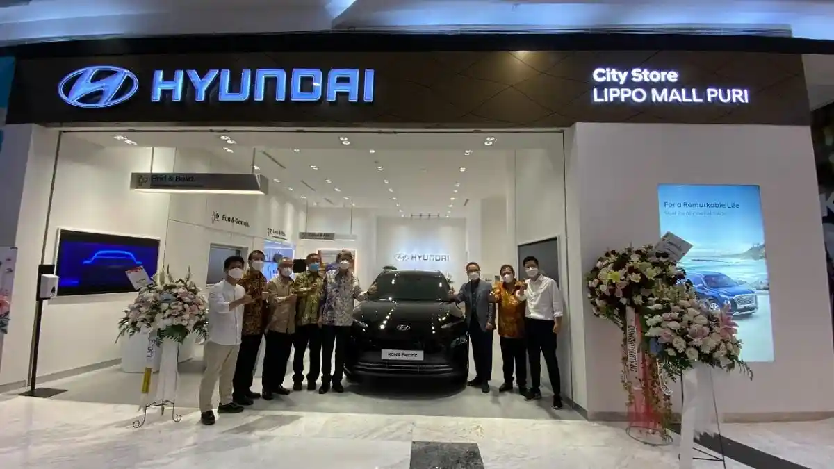 Diler Kedua Hyundai di Pusat Perbelanjaan Dibuka di Mal Puri Jakarta