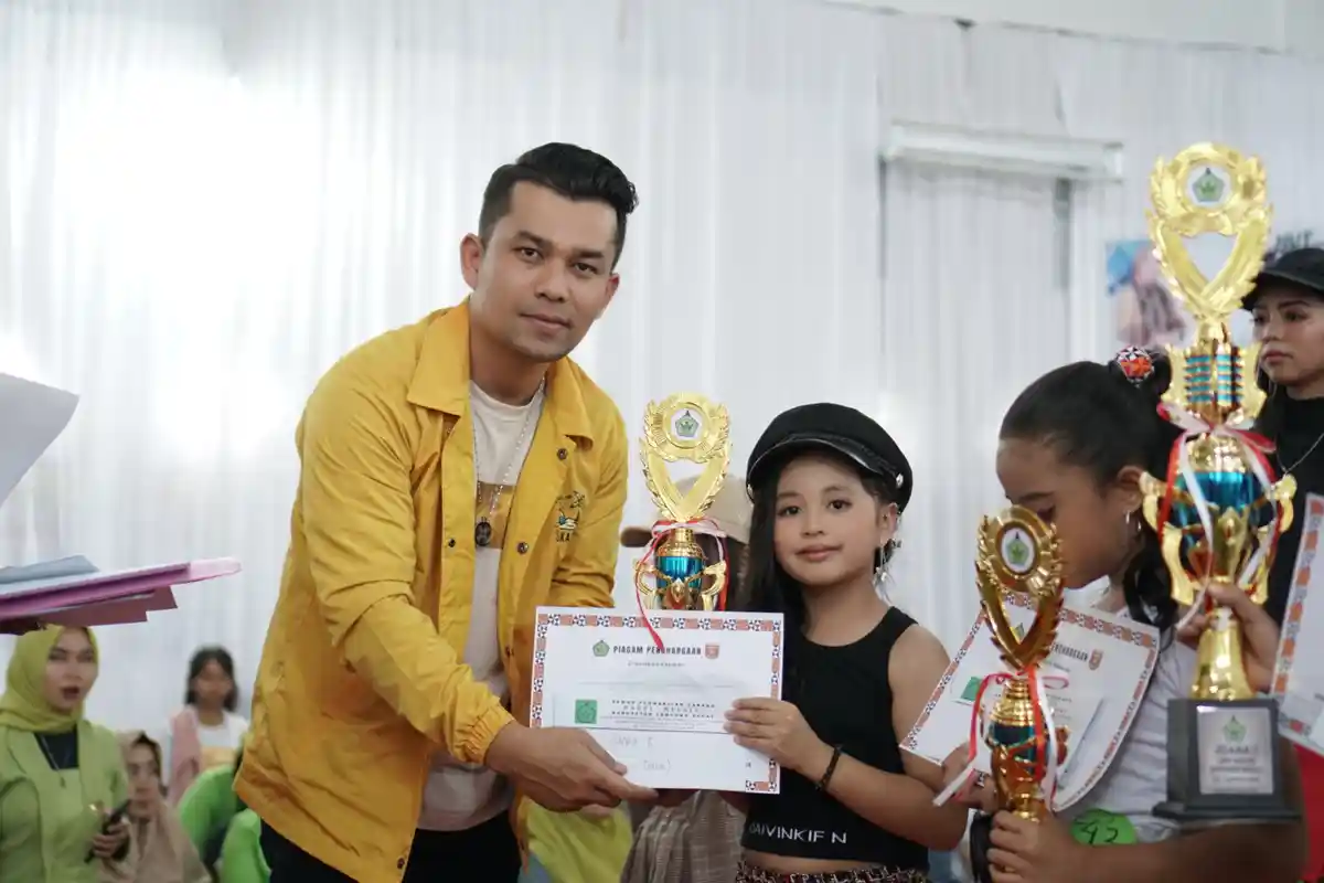 80 Peserta Ramaikan Lomba Modeling Anak Harpi Melati Lampung Barat