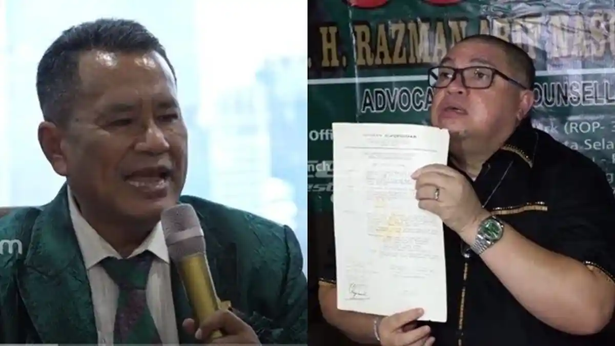 PESAN Hotman Paris Minta Razman Nasution Sadar Sudah Dipermalukan Depan Publik: Memburu Secara Hukum