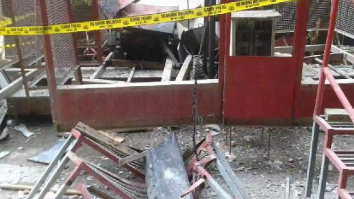 Lift Gedung Nestle Jatuh Dari Lantai 7, Dua Orang Tewas