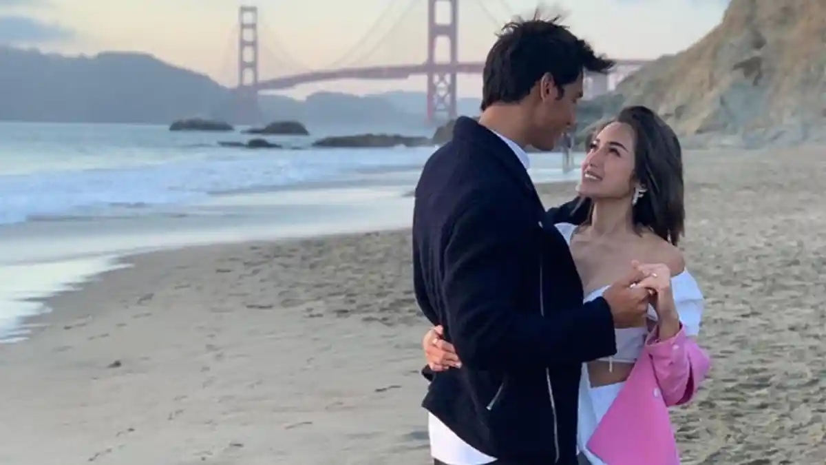 Momen Romantis Richard Kyle Lamar Jessica Iskandar, Begini Reaksi Menggemaskan El Barack