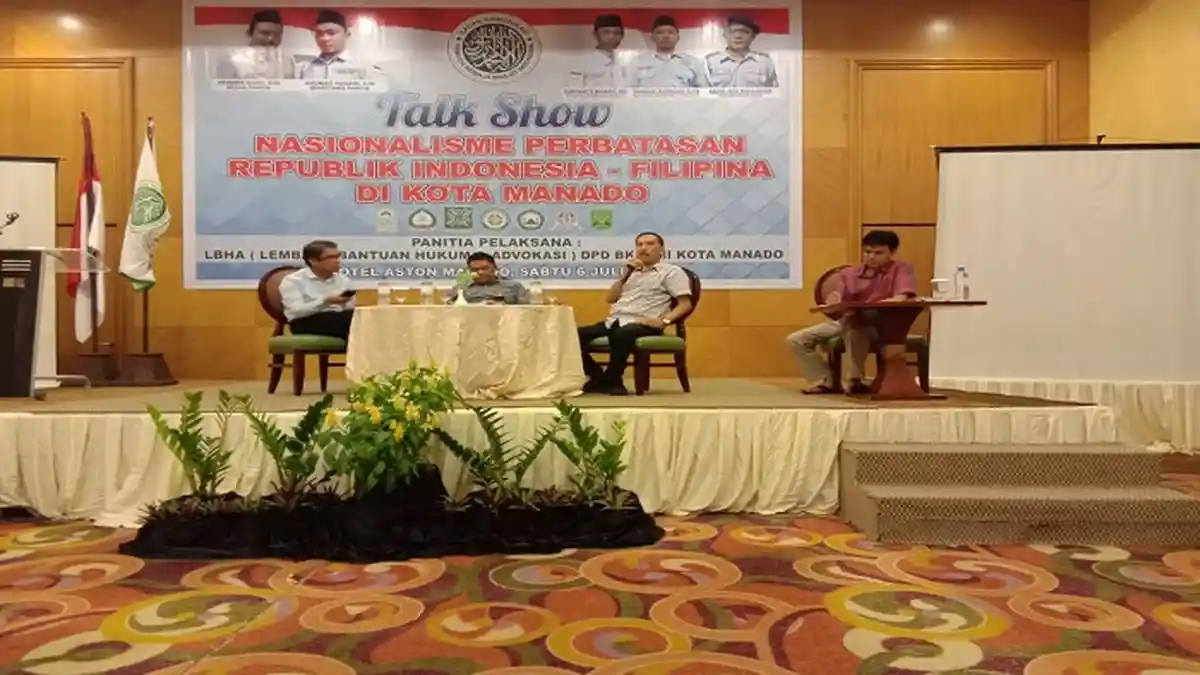 Gelar Talk Show, BKPRMI Manado Angkat Isu Perbatasan Indonesia - Filipina.