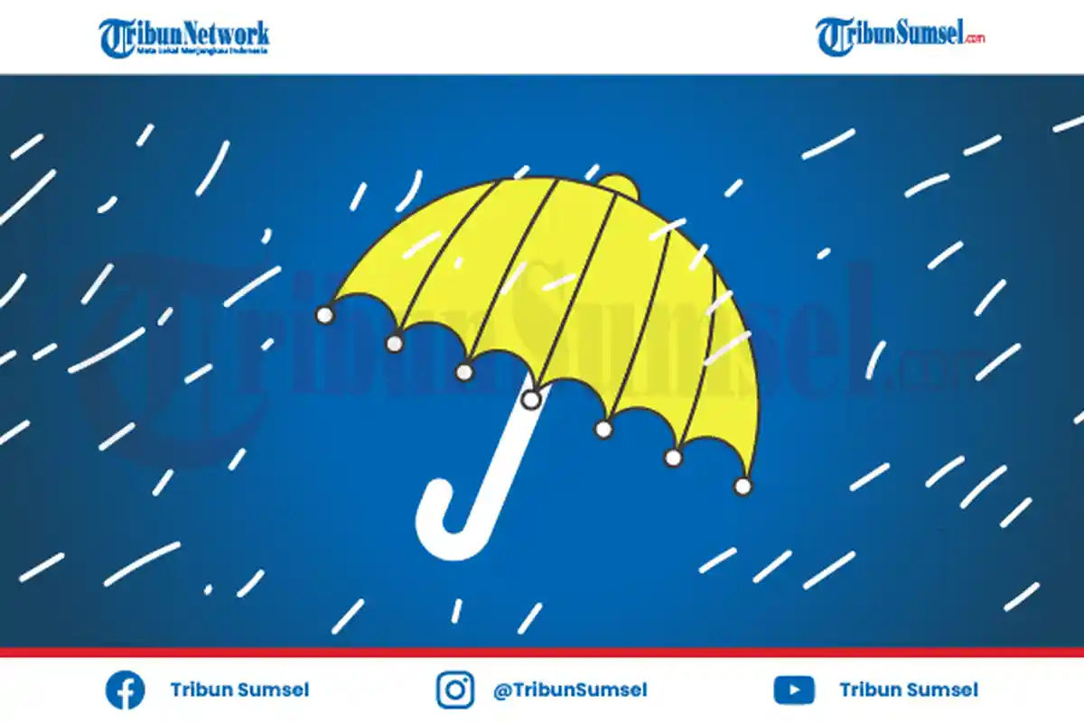Prediksi Cuaca di Sumsel Selasa 12 Agustus 2025,  Waspada Potensi Hujan di OKI dan 12 Wilayah Lain