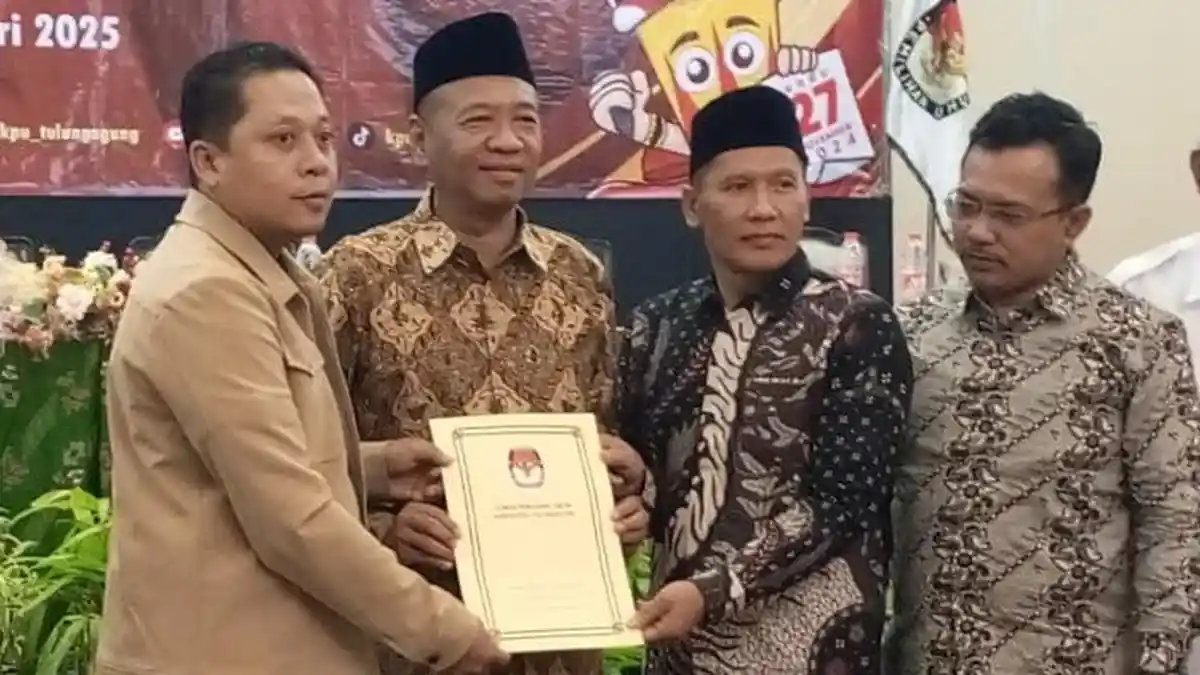 KPU Tulungagung Akan Serahkan Usulan Pengesahan dan Pengukuhan Paslon Terpilih ke DPRD Tulungagung