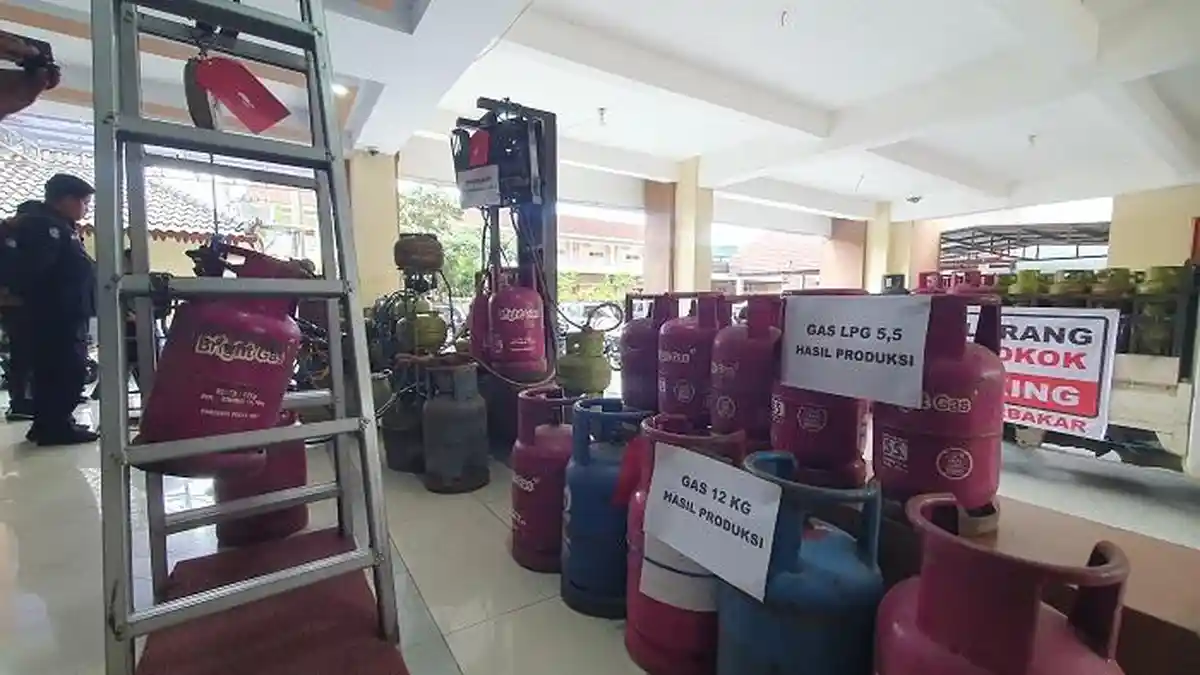 Polda DIY Bongkar Penyalahgunaan LPG Subsidi di Kulon Progo, Modus ...