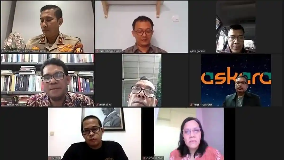 Diskusi Virtual Beranda Ruang Diskusi: Calon Kapolri Termuda, Listyo Harus Perkuat Soliditas Polri