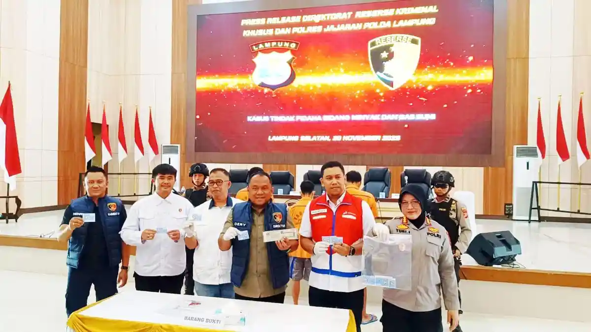 Polda Lampung Akan Selidiki Oknum yang Diduga Bekingi SPBU Sribhawono