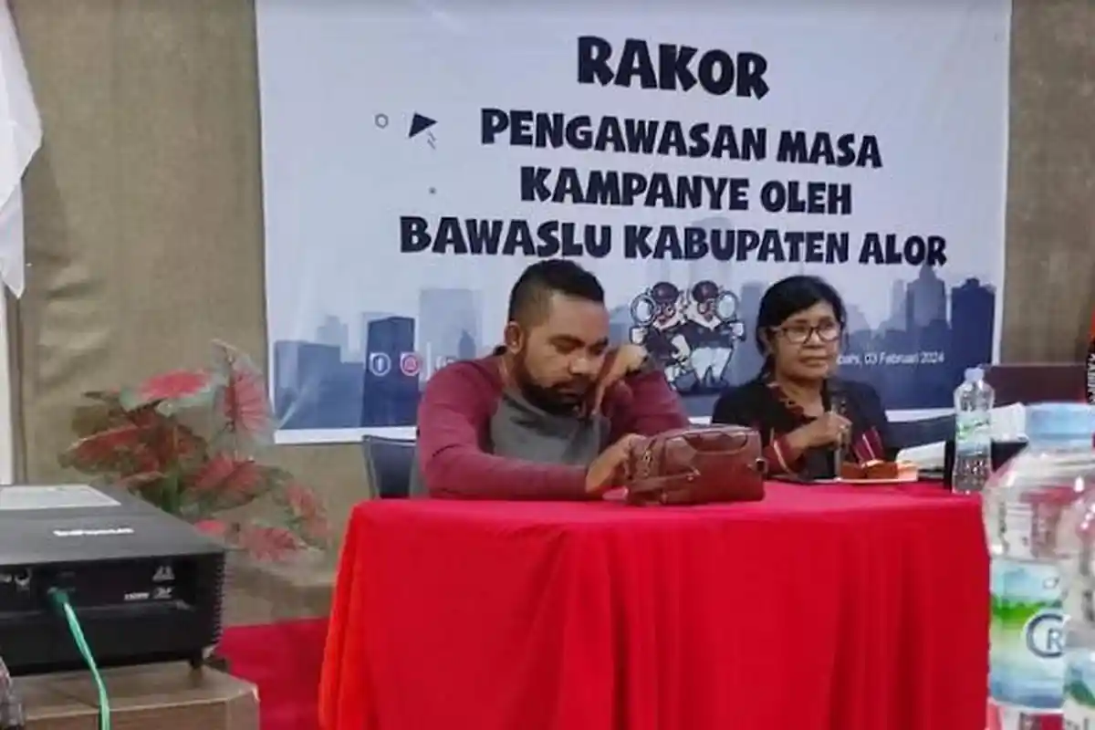 Pastikan Integritas Pengawas Pemilu, Bawaslu Alor Adakan Rakor Pengawasan Masa Kampanye