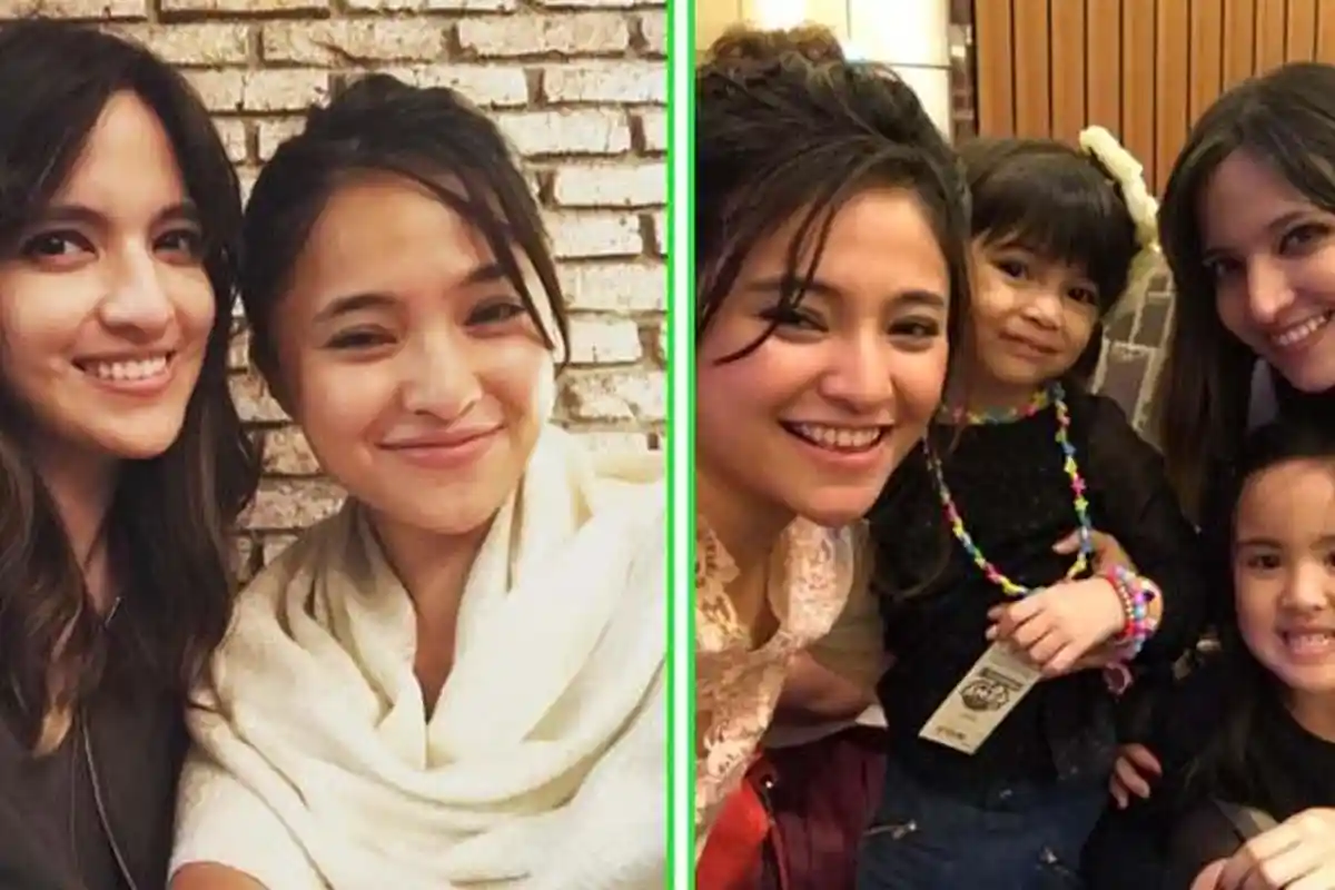 Bersahabat Lama, Nia Ramadhani Santai saat Main Petak Umpet dengan Anaknya di Ruang Baju Marshanda