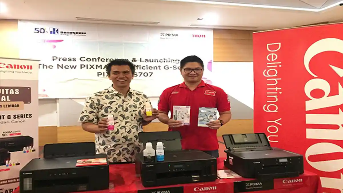 Canon Hadirkan Printer PIXMA Ink Efficient G-series Terbaru, Bisa Cetak Banyak, Murah & Berkualitas