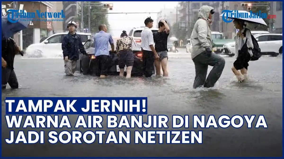 Bikin Salfok, Warna Air Banjir di Nagoya Jepang Jadi Sorotan Netizen ...