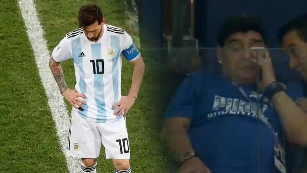 Maradona Ungkap Bukti Messi Bukan Seorang Pemimpin