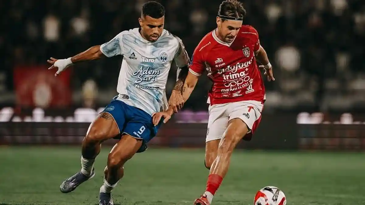 Main di Kandang, Bali United Dipermalukan PSIM Yogyakarta 1-3