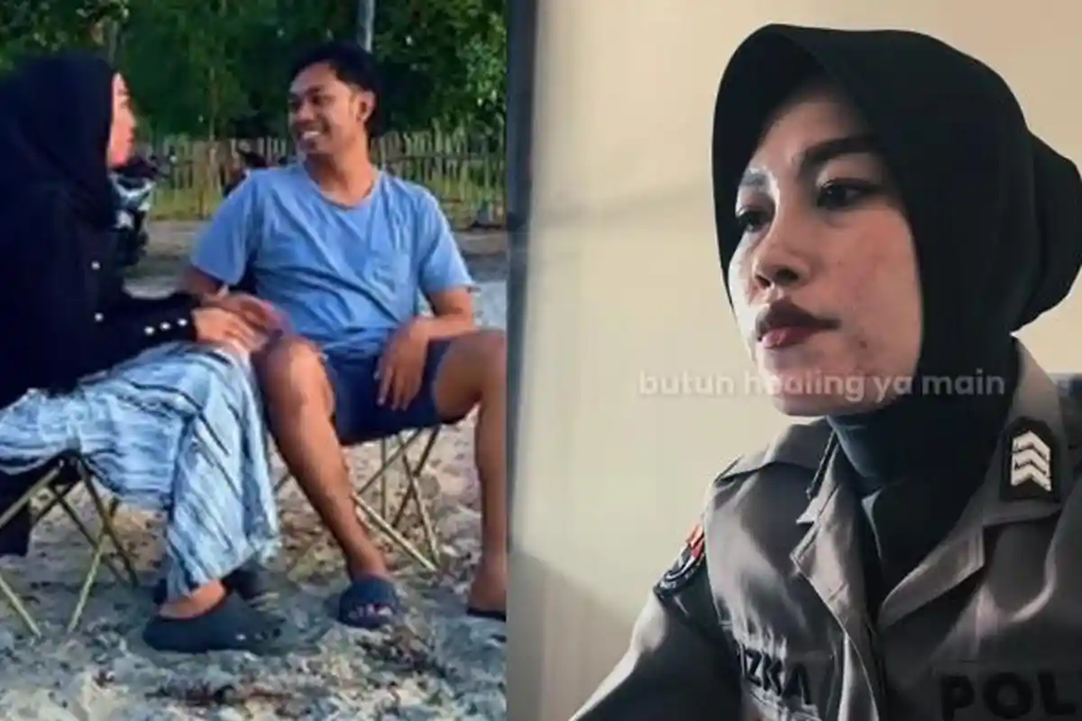 Kode Keras Briptu Rizka Sebelum Suami Dibunuh, Motif Kematian Brigadir Esco : Cukup Badainya di Aku