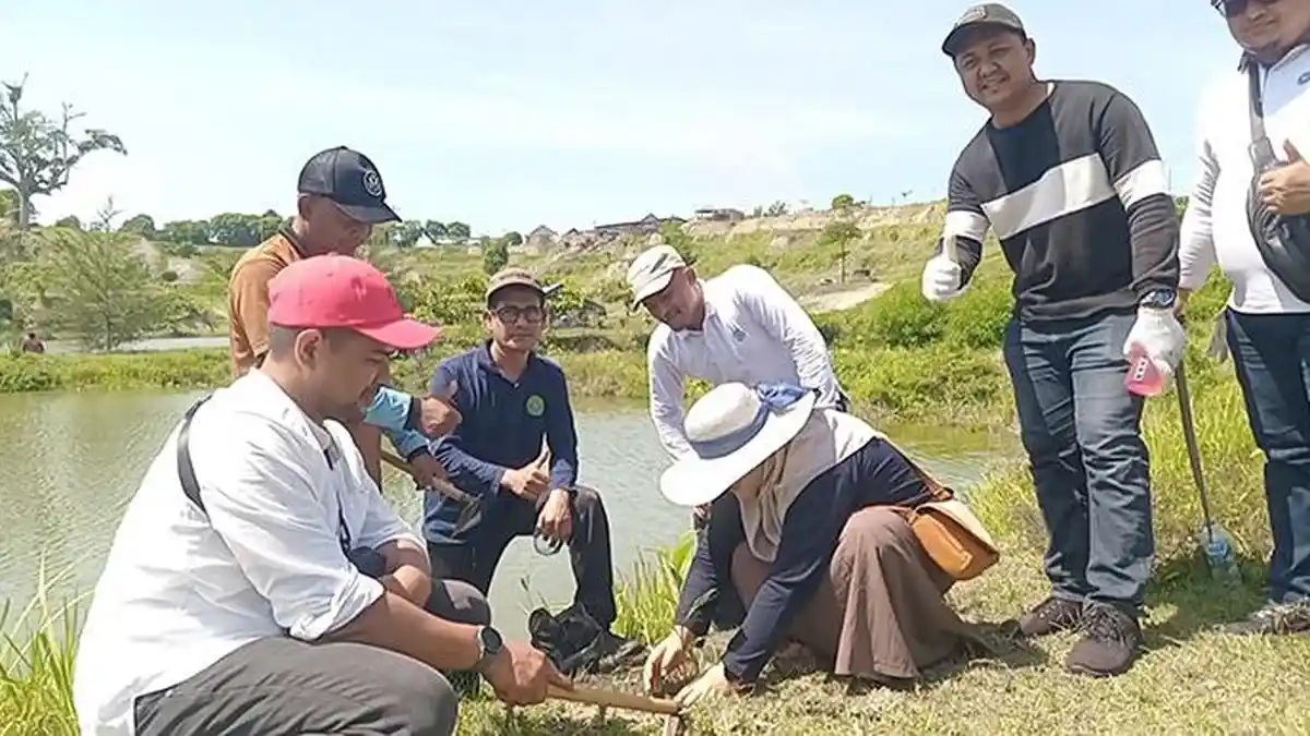 Objek Wisata Paya Santewan Indah Bireuen Dipoles Lagi, Tanam Pohon Sirsak hingga Ketapang
