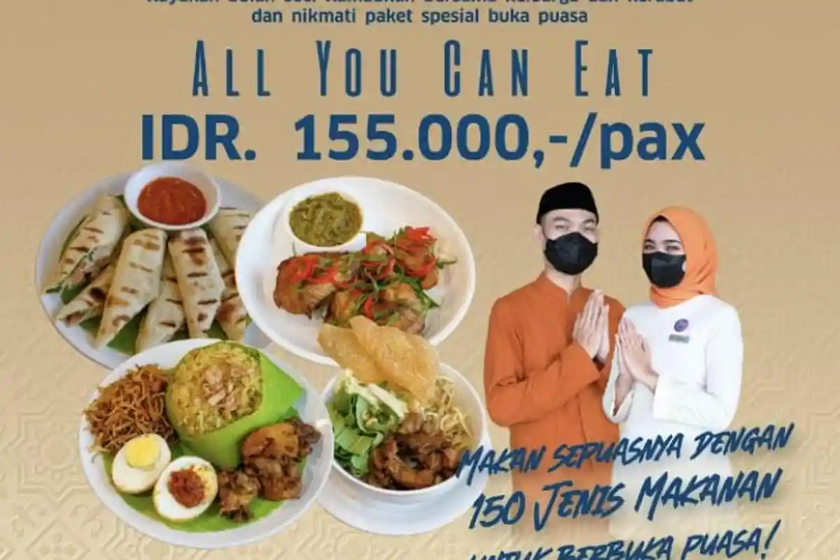 Buka Puasa di Claro Makassar Bisa Makan Sepuasnya, Hanya Rp 155 Ribu