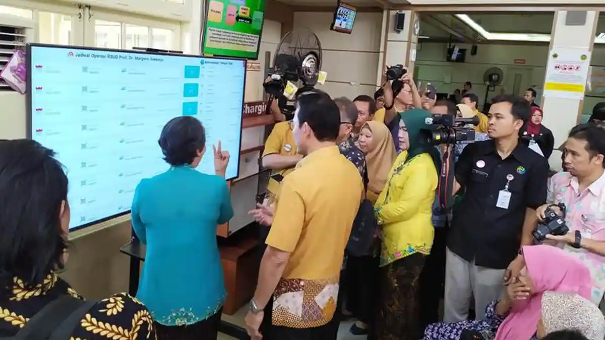 Integrasikan Aplikasi RSMS Online dan JKN Mobile, RSUD Margono Purwokerto Jadi Percontohan Nasional
