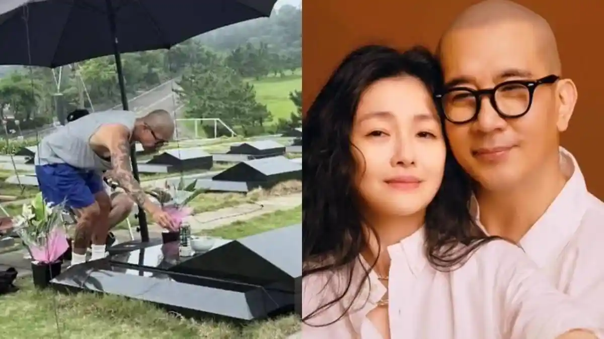 Kerinduan DJ Koo pada Barbie Hsu, Kunjungi Makam, Tulis Janji Setia di Batu Nisan: Remember Forever