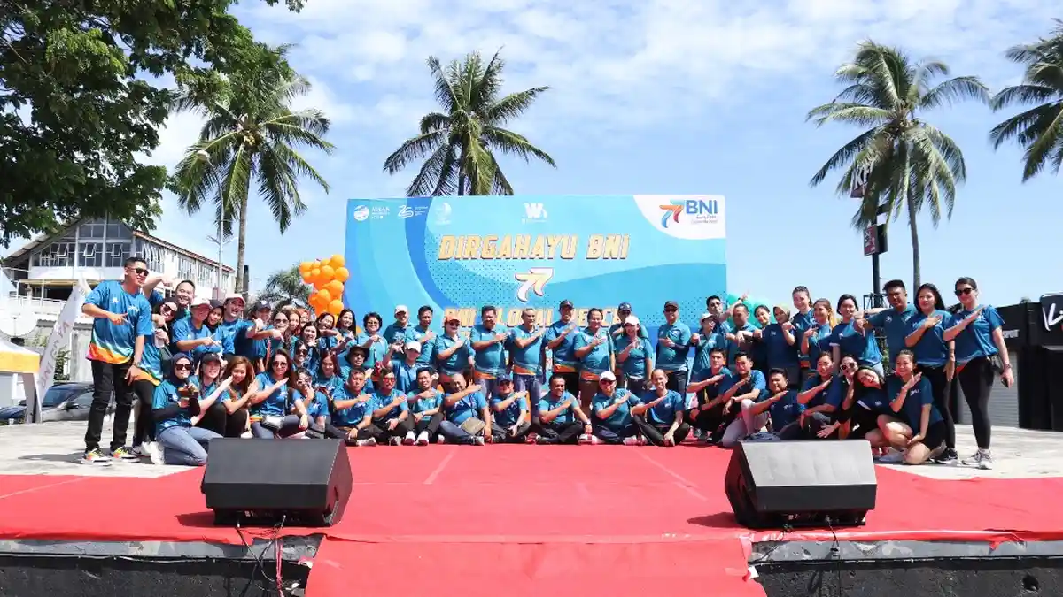 Perkuat Kolaborasi Antar-Pegawai, BNI Regional Office 11 Gelar Acara Puncak HUT ke-77 BNI