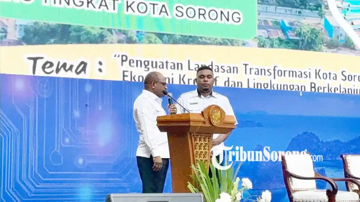 Buka Musrenbangda, Wali Kota Sorong Ingatkan Prangkat Daerah Jangan Titip Program Tanpa Data