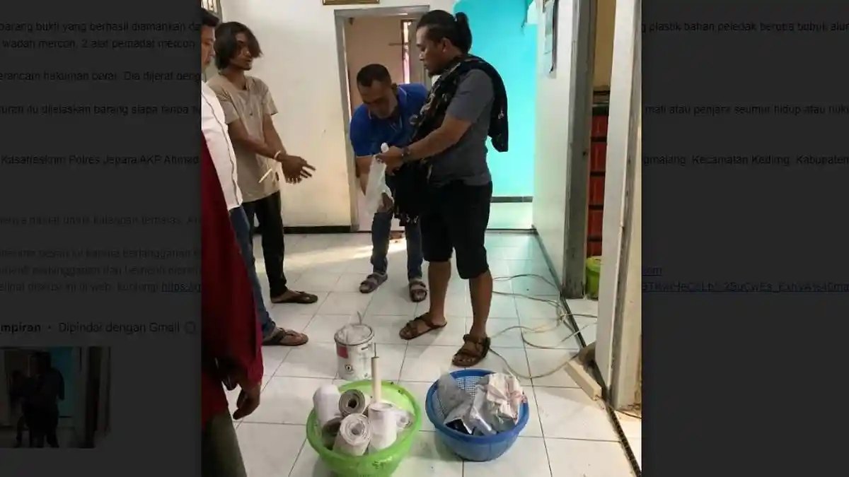 Kronologi Obat Mercon di Jepara Meledak, Lukai Dua Remaja Laki-laki, Polisi Tetapkan 1 Tersangka