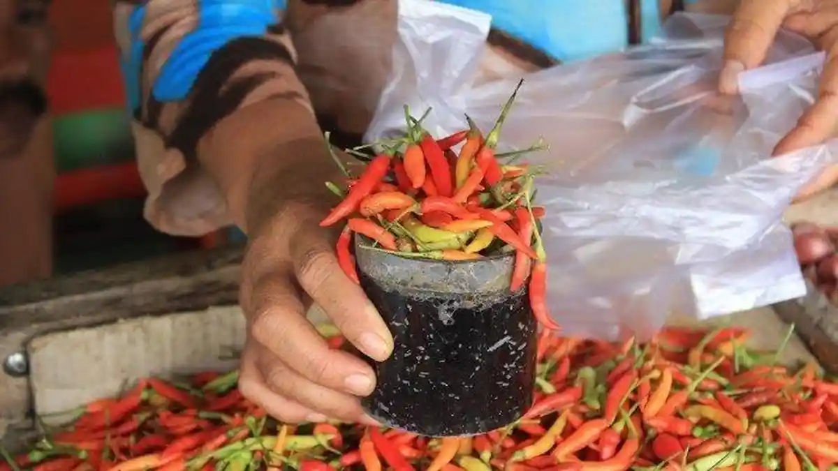 Daftar Harga Bahan Pokok Terbaru di Palu, Cabai Rawit Merah Tembus Rp 60 Ribu Per Kg