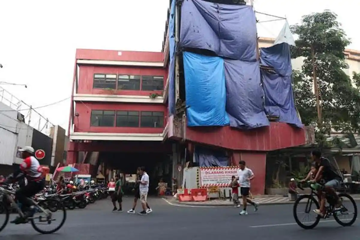 Berusia 38 Tahun, JPO Siola Surabaya Dibongkar dan Akan Dibangun Dengan Desain Modern