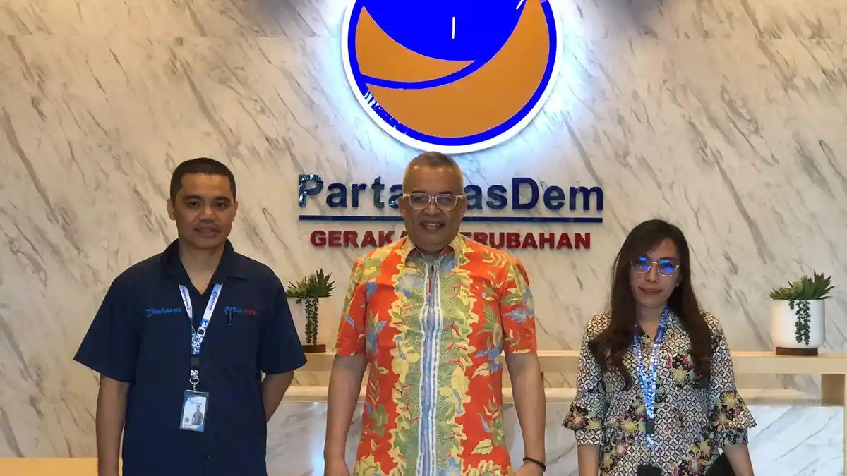 Charles Budi Doku Tunjukkan Kemewahan Kantor DPW Nasdem Gorontalo