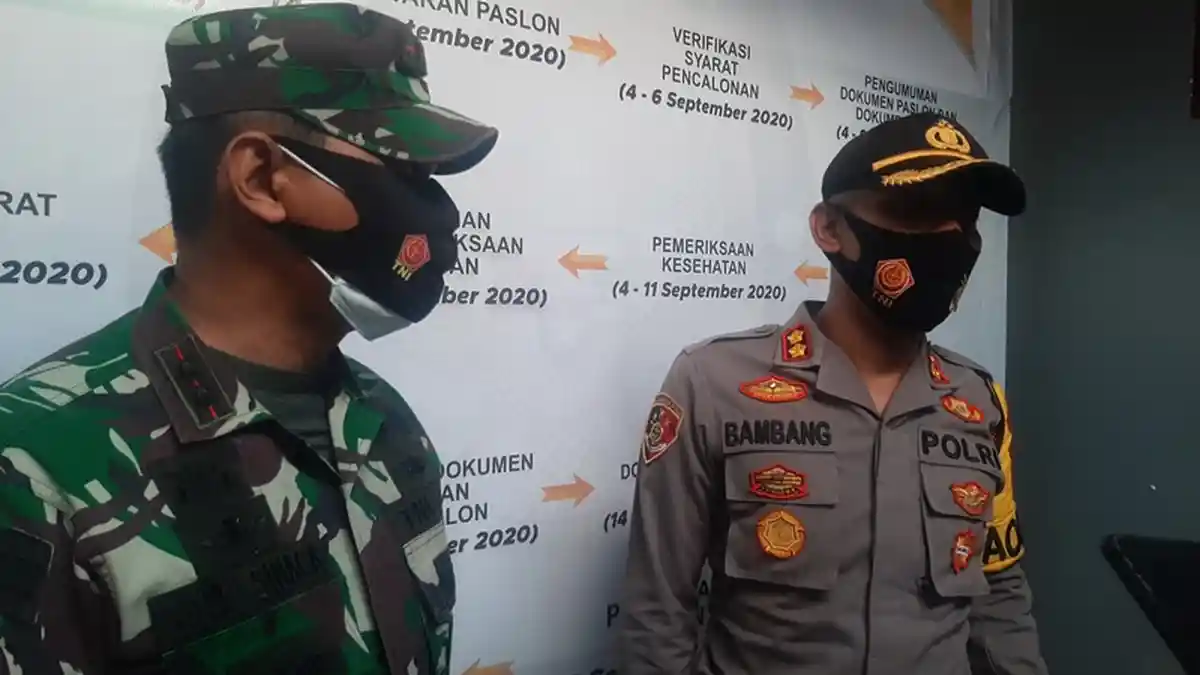Pelanggar Protokol Kesehatan Langsung Ditindak, Paslon Diminta Berikan Contoh yang Baik ke Warga