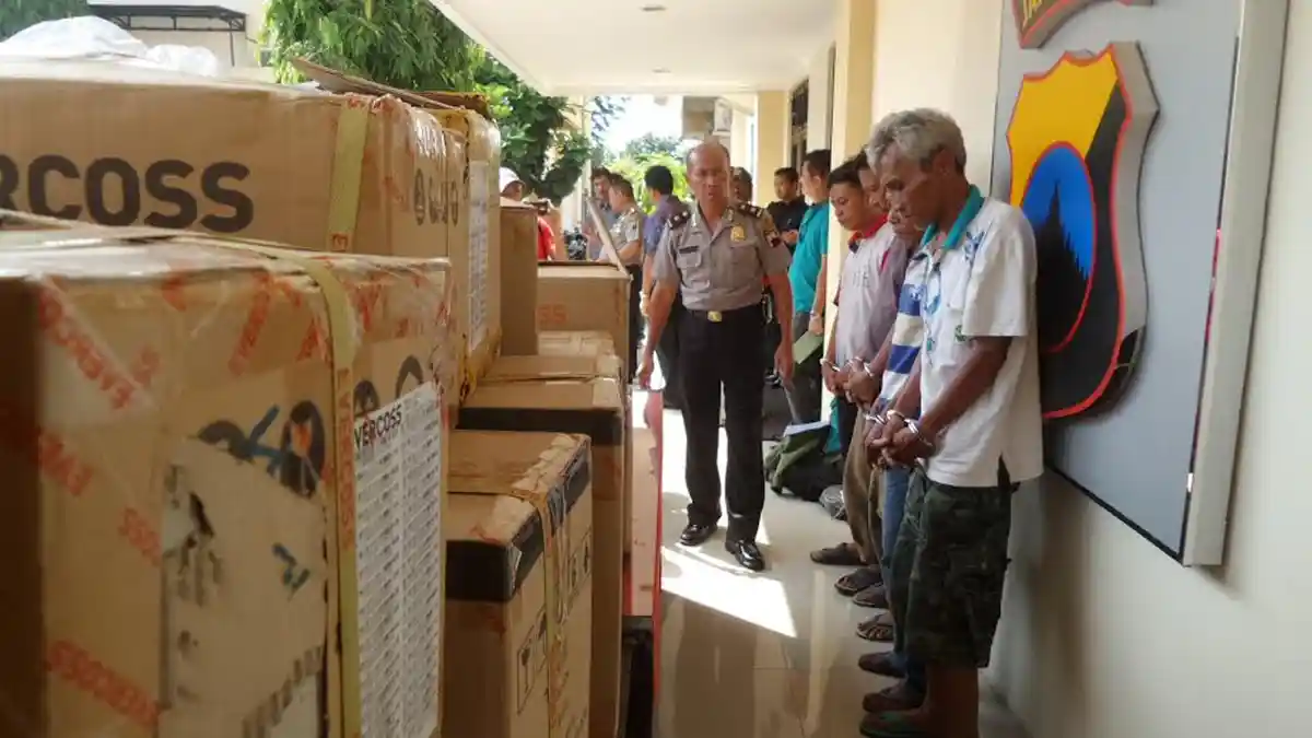 Kerugian Akibat Penggelapan Ribuan Smartphone Mencapai Rp 7 Milyar
