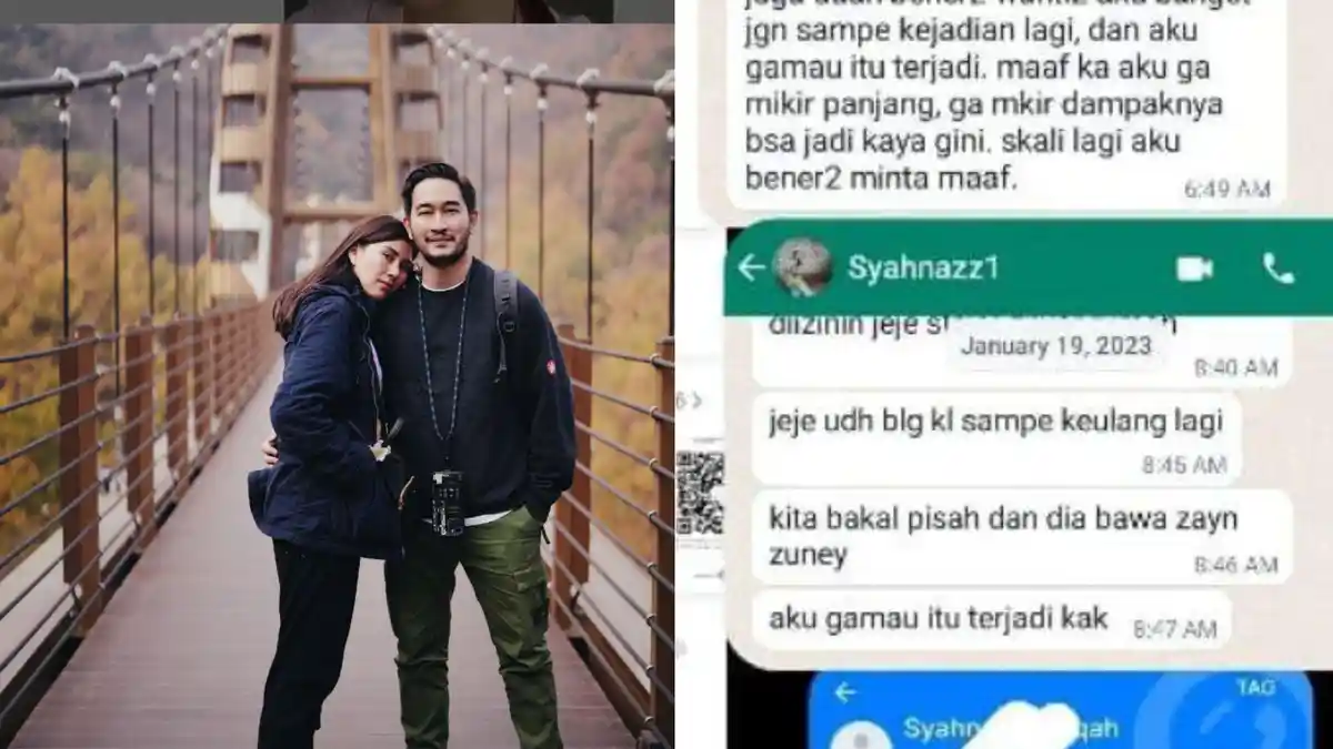 Suami Syahnaz Tahu Istrinya Selingkuh Dengan Rendy Kjaernett, Ancam ...