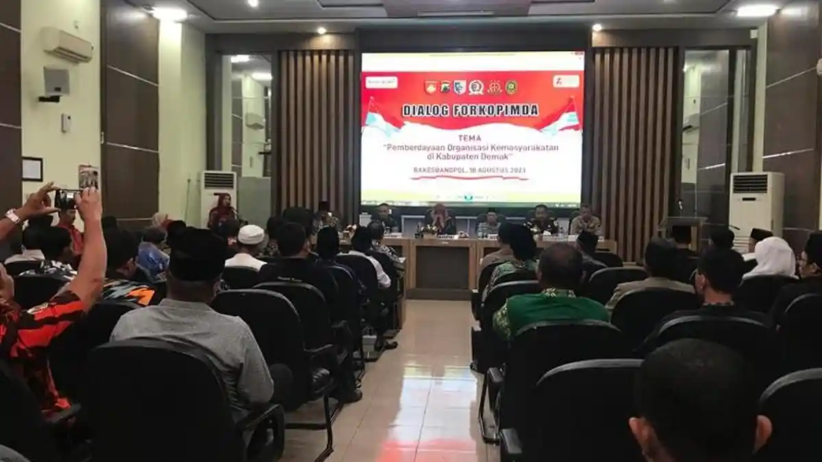 96 Ormas Demak Kadaluarsa, Bupati Demak Minta Segera Dibenahi