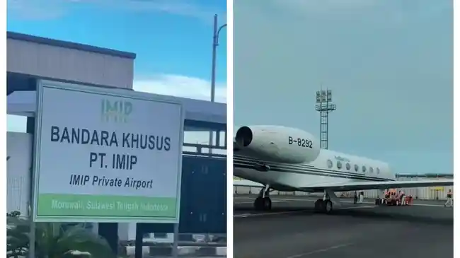 Terkuak, Siapa yang Izinkan Bangun Bandara Private IMIP Morowali