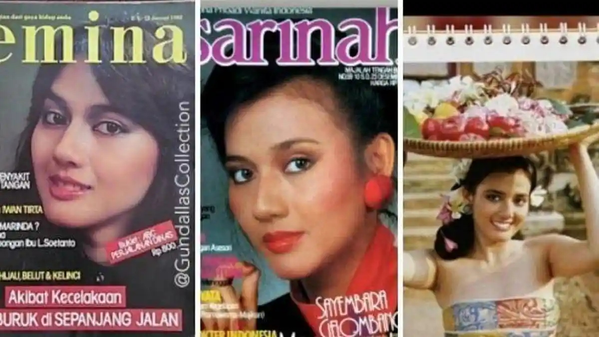 Sosok Artis yang Kerap Jadi Cover Majalah dan Model Kalender, Punyai Ayah bukan Orang Sembarangan