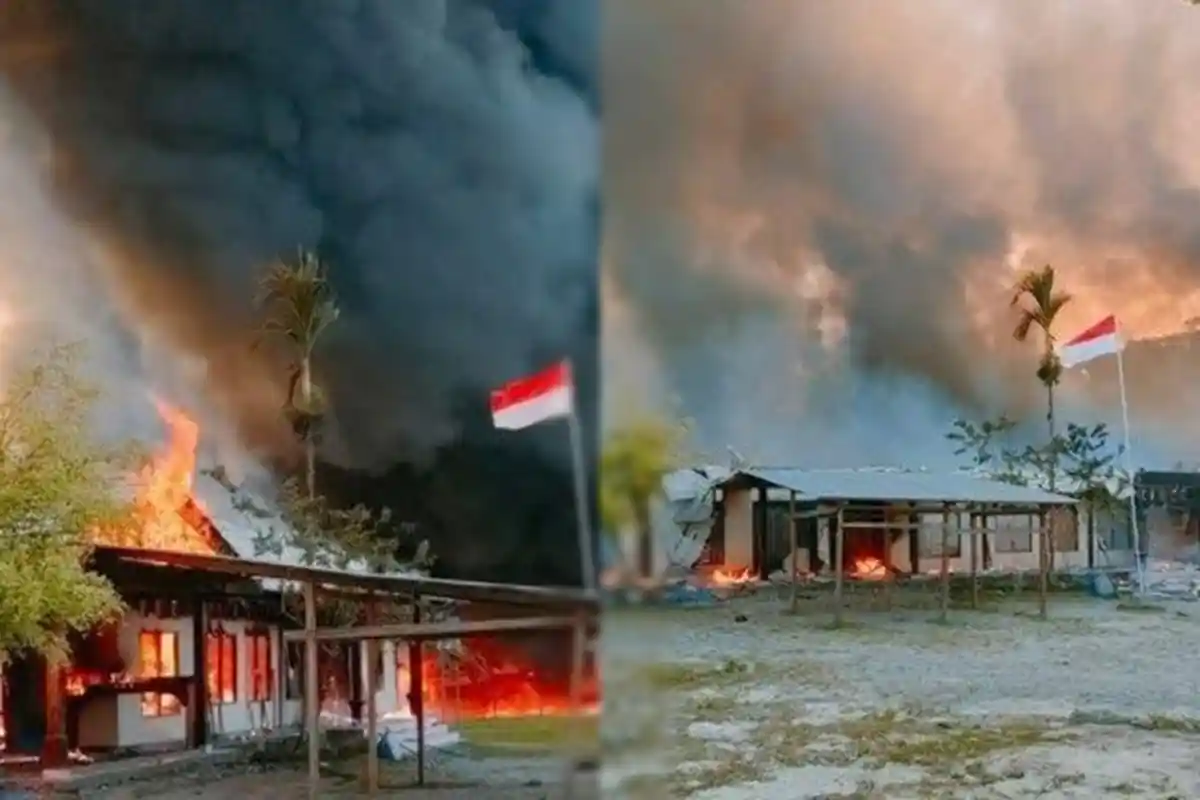 Fakta-fakta Kerusuhan di Yalimo, 8 Kantor Pemerintahan Dibakar Massa, Konflik Akibat Hasil Pilkada