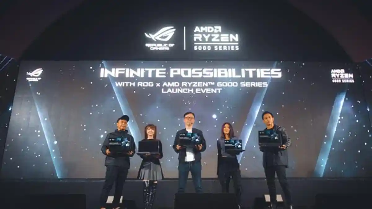 ASUS ROG Hadirkan Jajaran Laptop Gaming Berprosesor AMD Ryzen™ 6000 Series Pertama di Indonesia