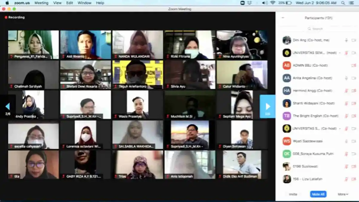 Bina Bahasa Jaya USM Semarang Gelar IELTS Simulation Test Bersama The Bright English